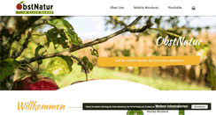 Desktop Screenshot of obstnatur.de