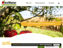 Tablet Screenshot of obstnatur.de